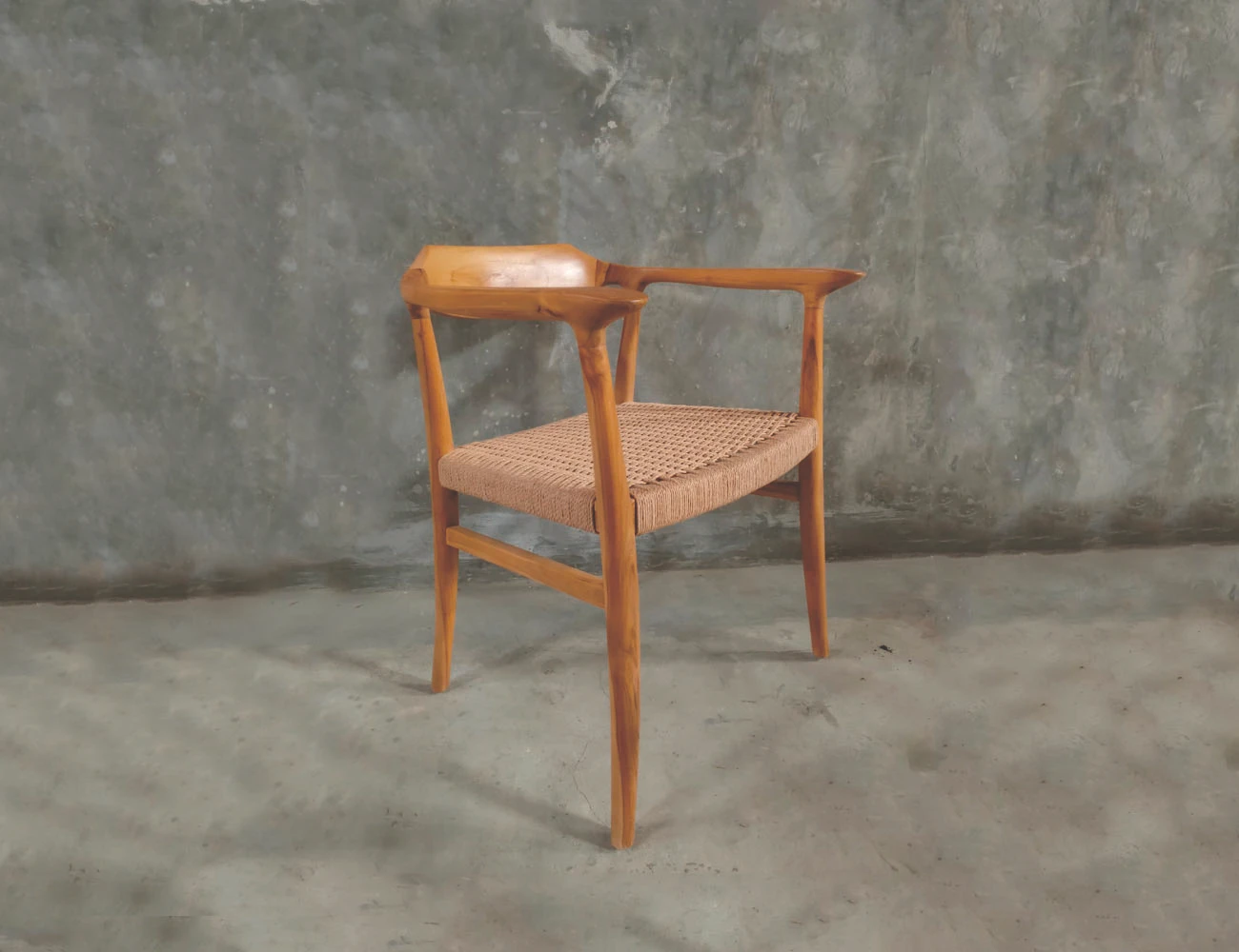 TEAK AND LOOM Chair Indonesia Russel Arm export furniture