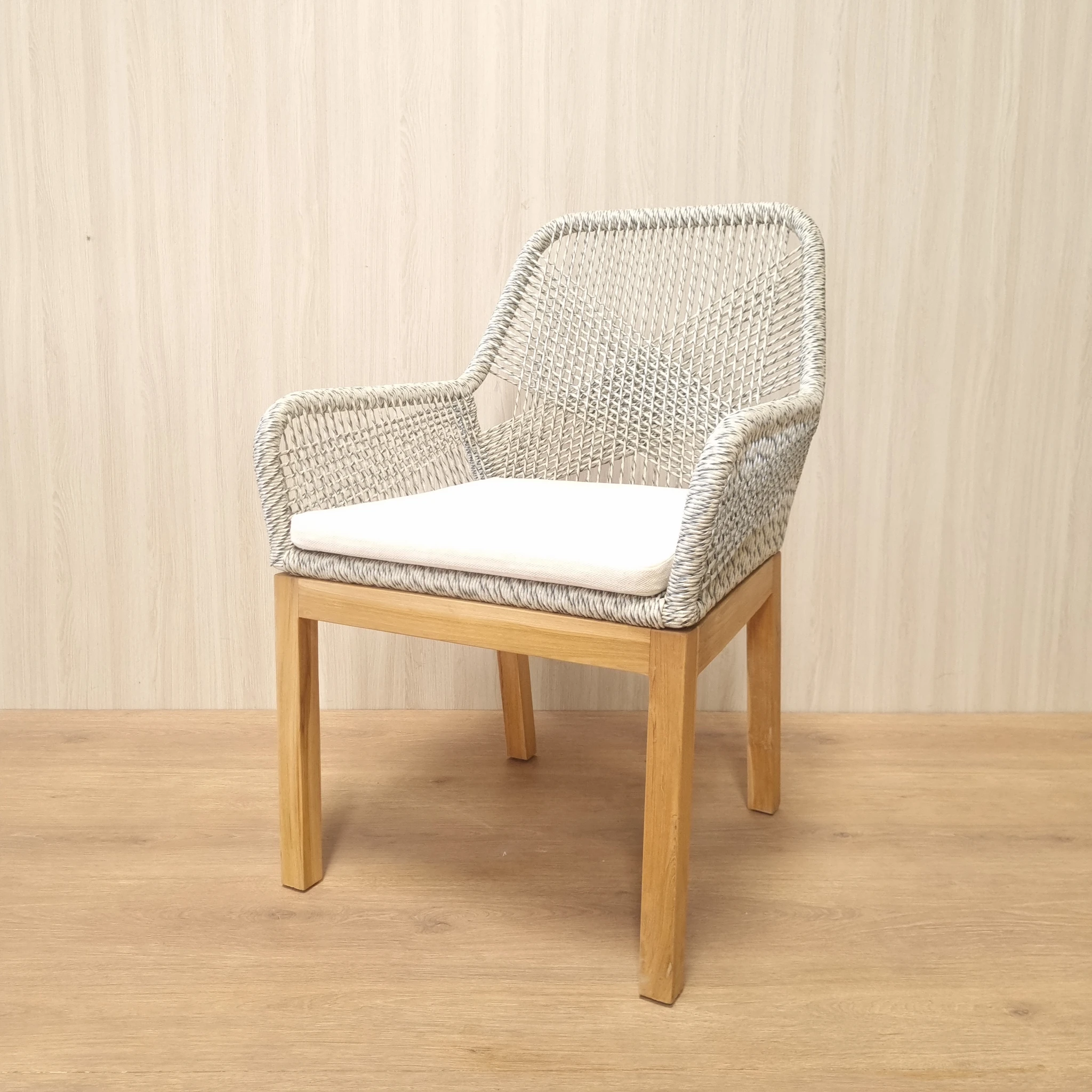 TEAK AND SYNTHETIC RATTAN Chair Indonesia Diego Chair export furniture