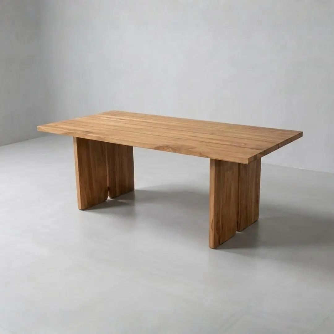 teak wood Table Indonesia Maori Dining Table export furniture