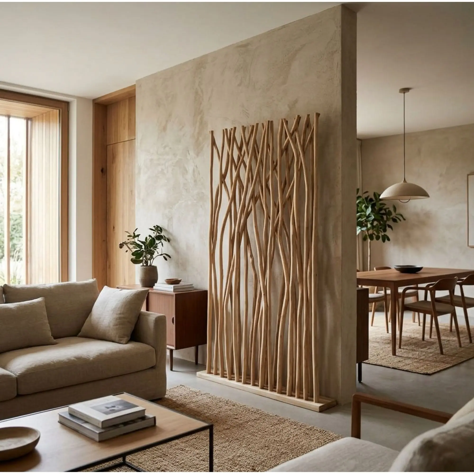 teak branch Miscellaneous Indonesia Paravan Divider export furniture