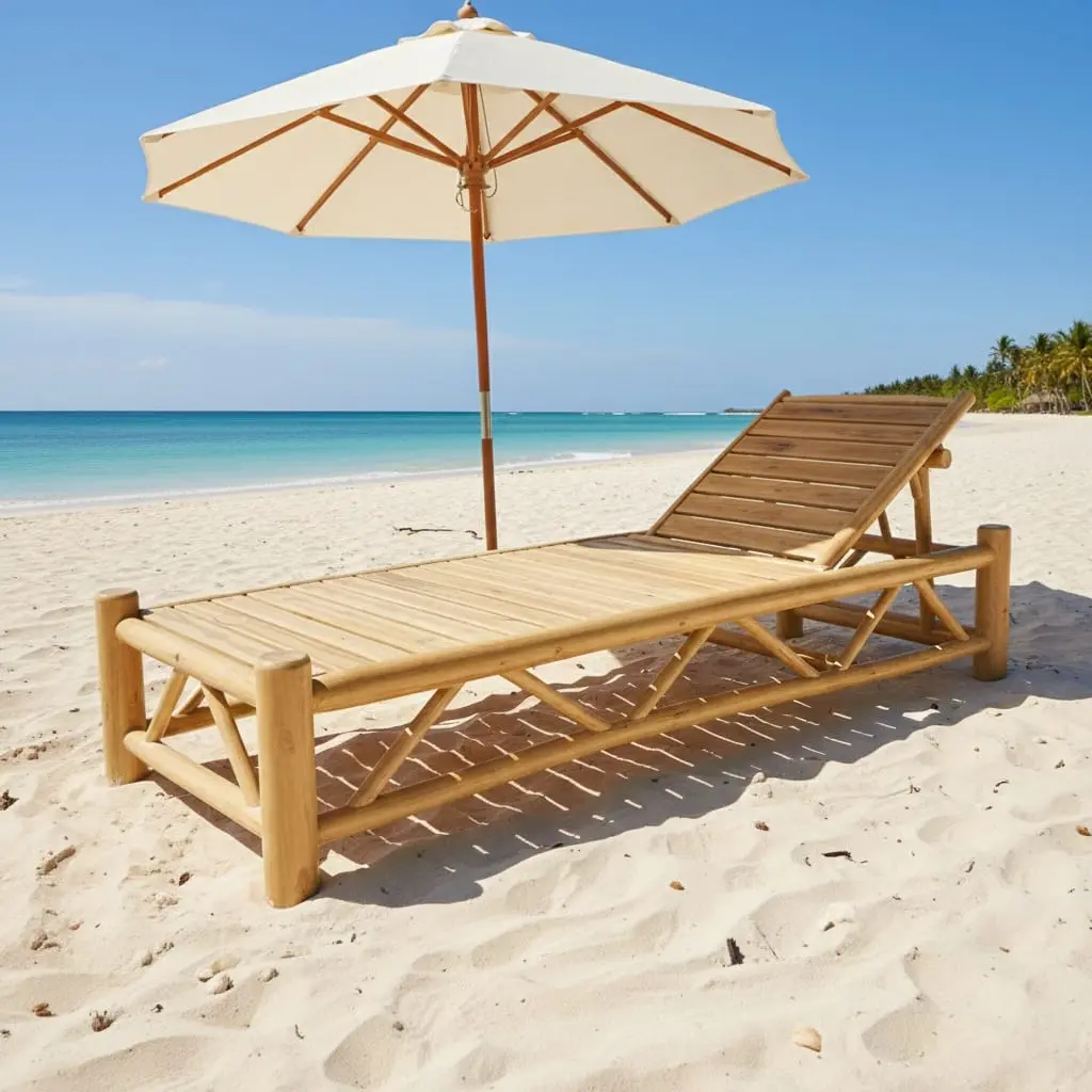 teak branch Miscellaneous Indonesia Piyo Sunlounger export furniture