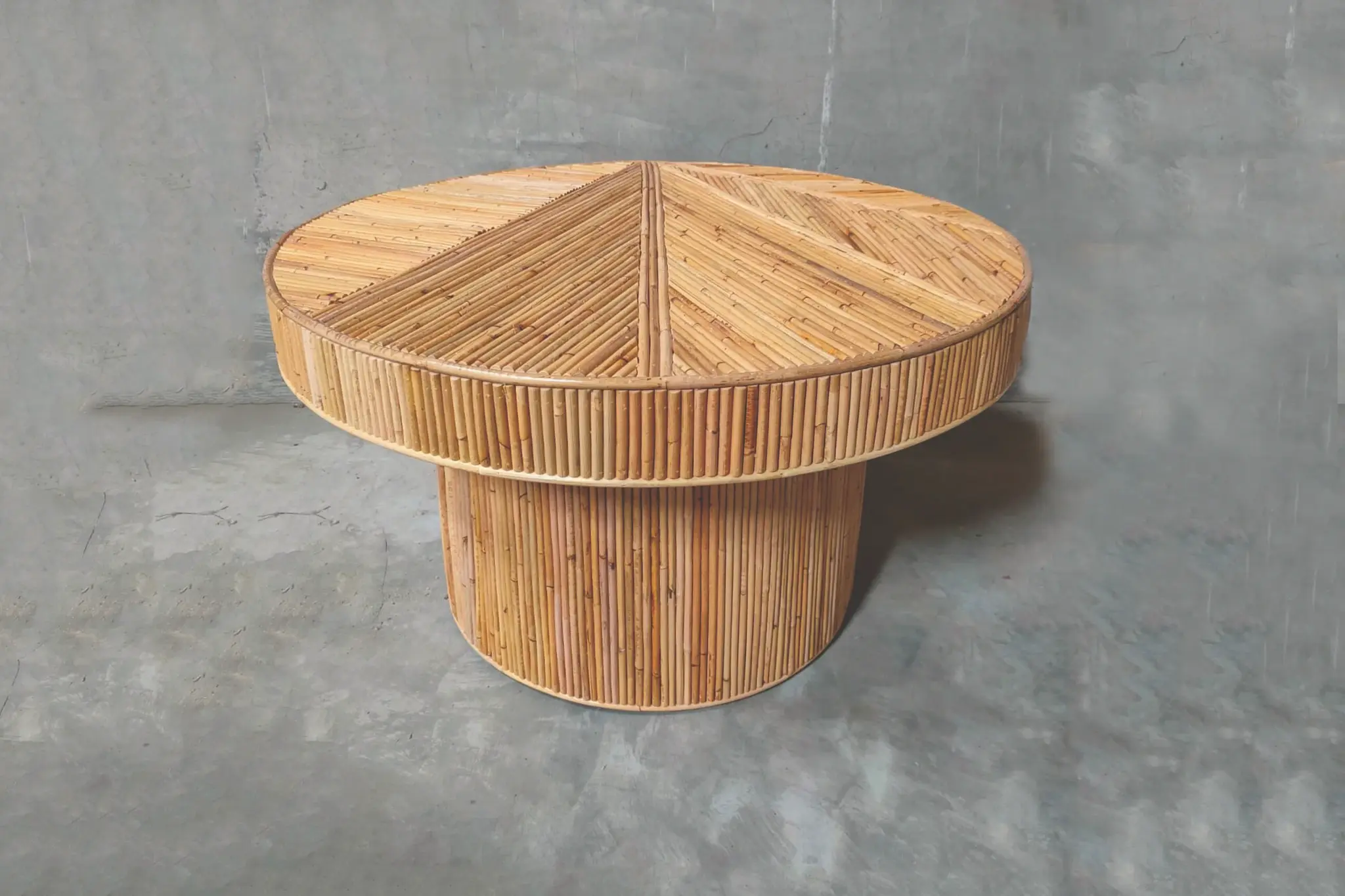 RATTAN Table Indonesia Lulu Coffee Table Round export furniture